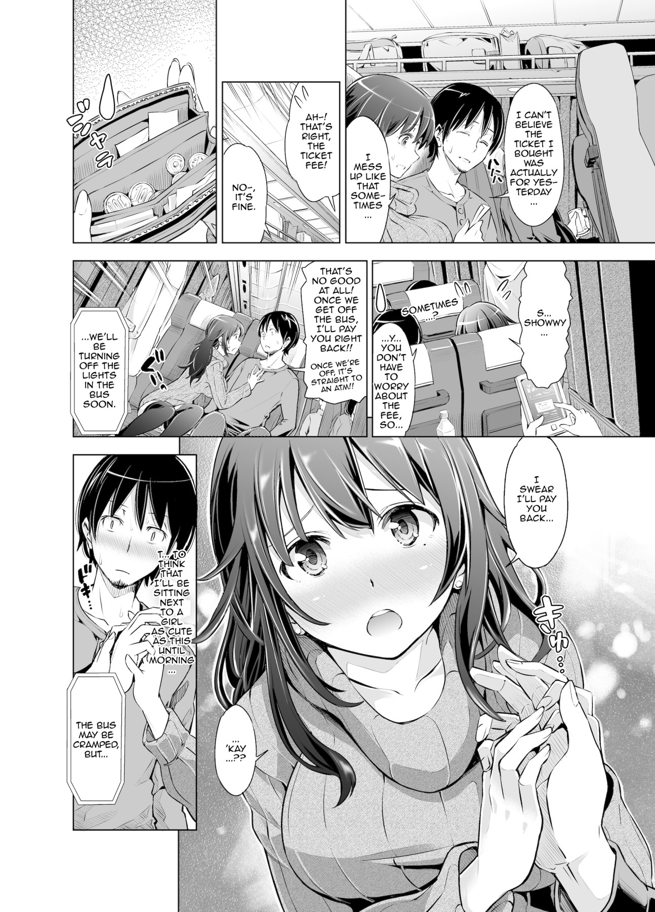 Hentai Manga Comic-The Case Of Groping a Big Breasted College Girl On a Night Train Until She Came-Read-3